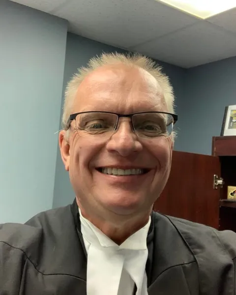 Murray Bodnaruk in his office